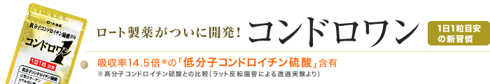 ロート製薬がついに開発! 1日1粒目薬の新習慣 コンドロワン
