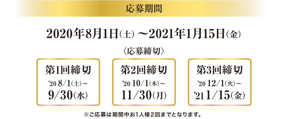 応募期間