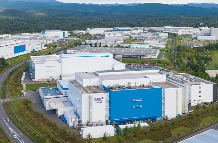 ロート製薬最大の工場 上野テクノセンター