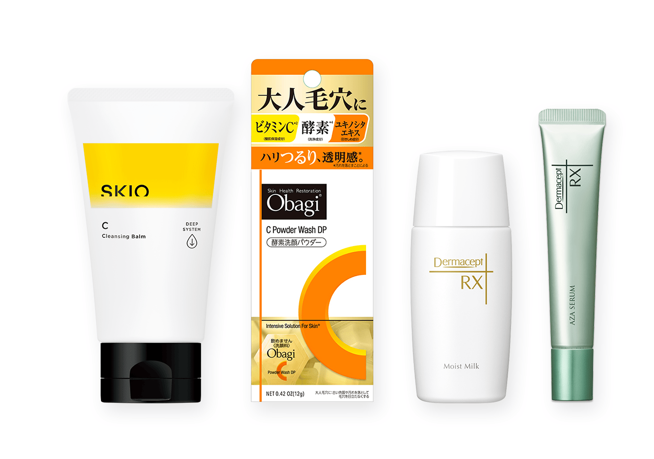 目指せ毛穴レス肌セットの詳細はこちら