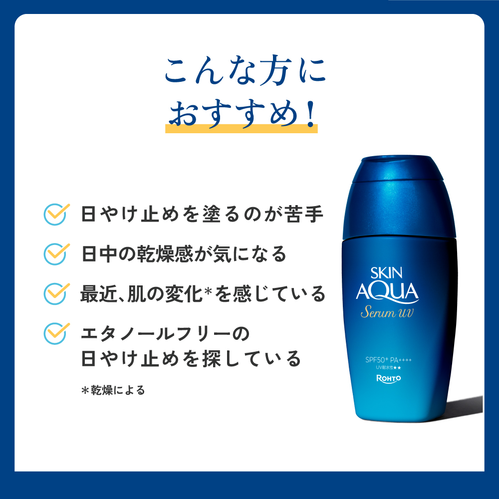 スキンアクア ヒアルロンセラムUV