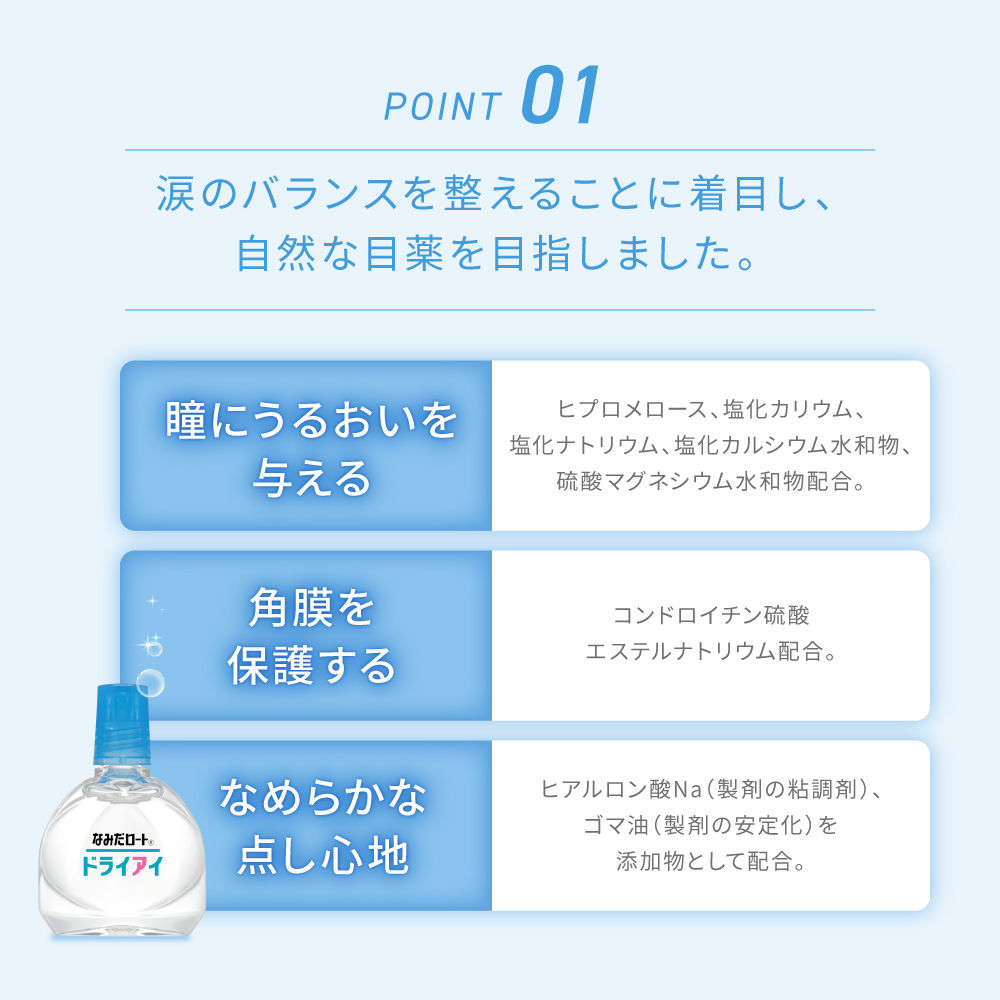 【第3類医薬品】新なみだロート ドライアイ
