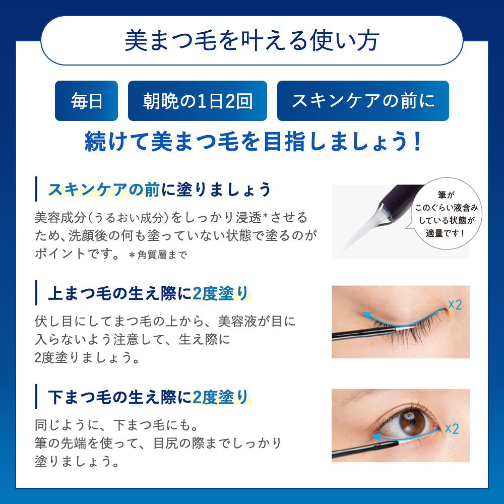 ラッシュリッチ　まつ毛美容液