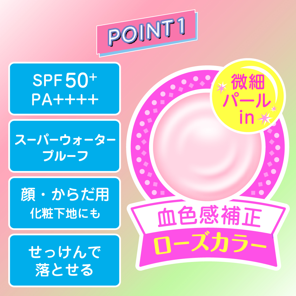 スキンアクア トーンアップUVエッセンス ローズ