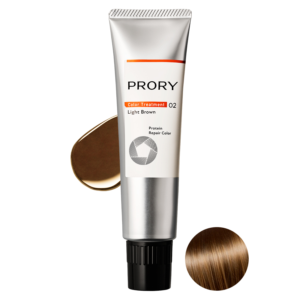 プロリー リペアカラー トリートメント ライトブラウン