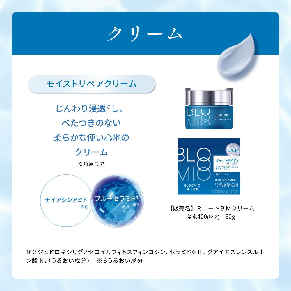 ブルーミオ　モイストリペアクリーム