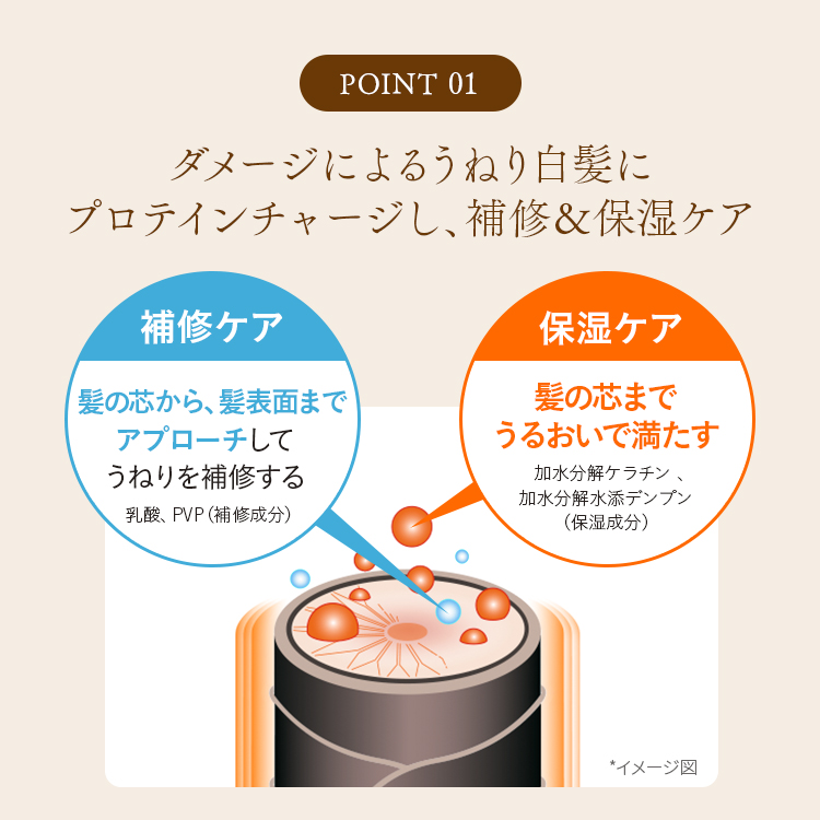 プロリー リペアカラー トリートメント ダークブラウン