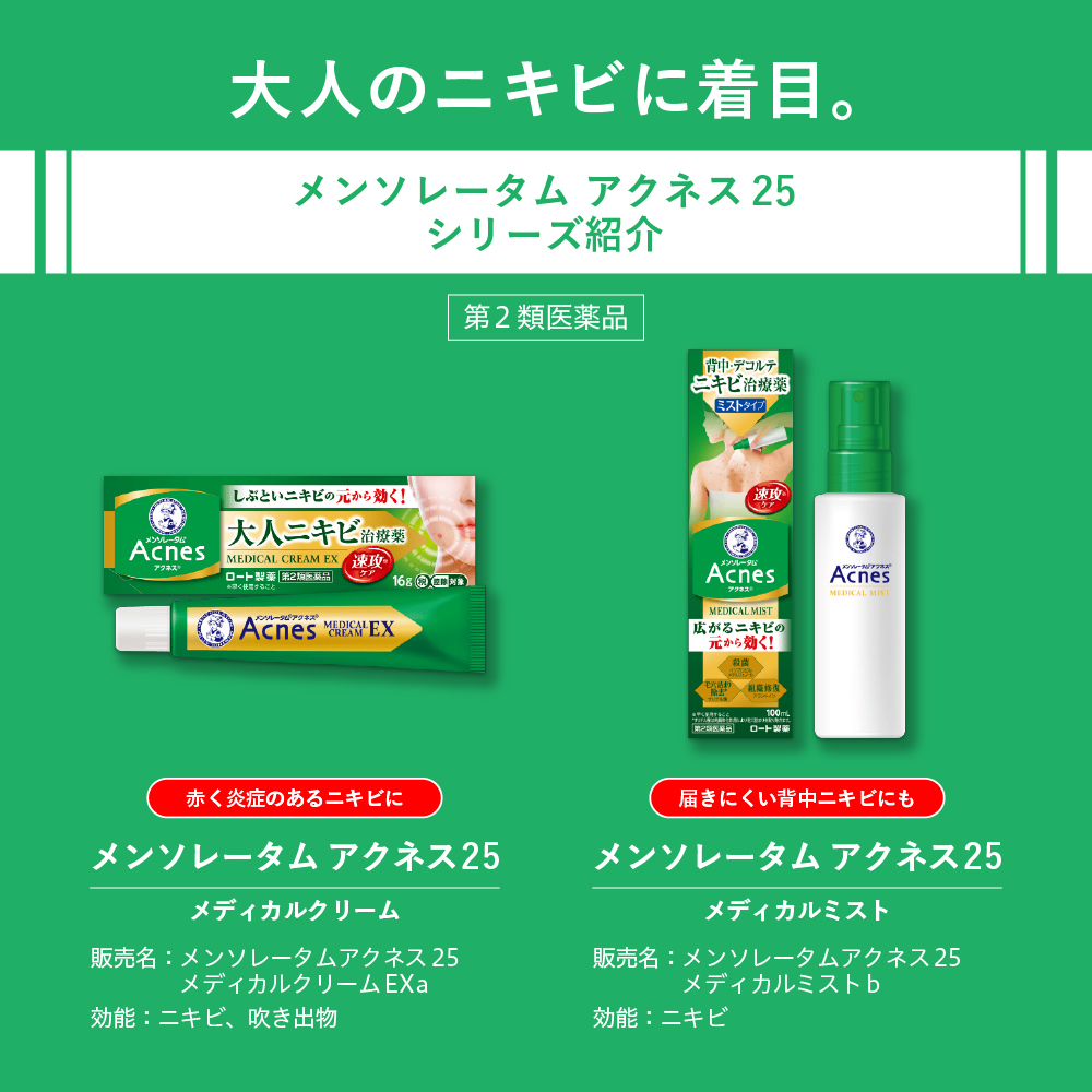 【第2類医薬品】メンソレータムアクネス25メディカルミストb