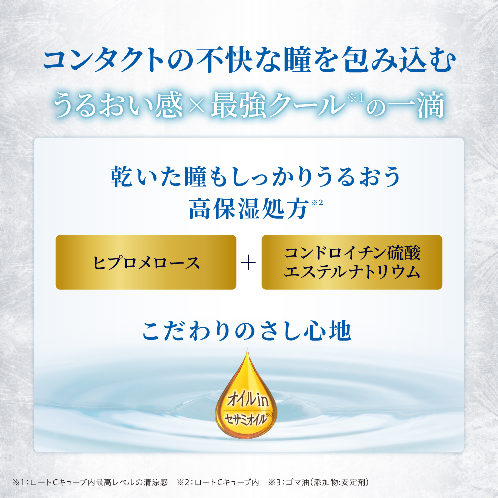 【第3類医薬品】ロートCキューブプレミアムアイススパーク