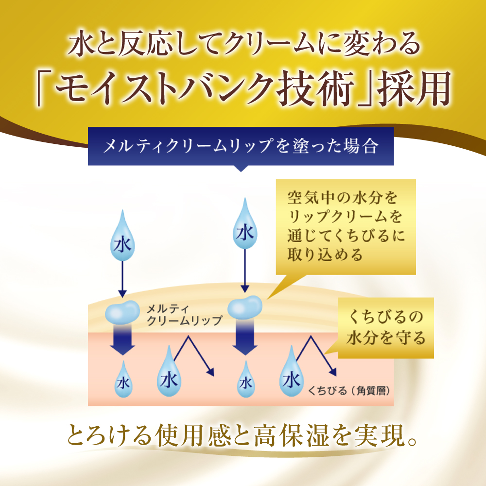 メンソレータム プレミアムメルティクリームリップ（無香料）