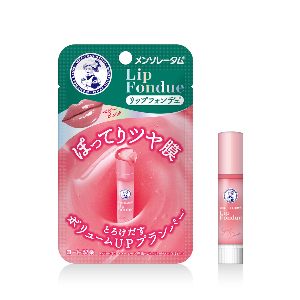 メンソレータム リップフォンデュ（ベビーピンク）