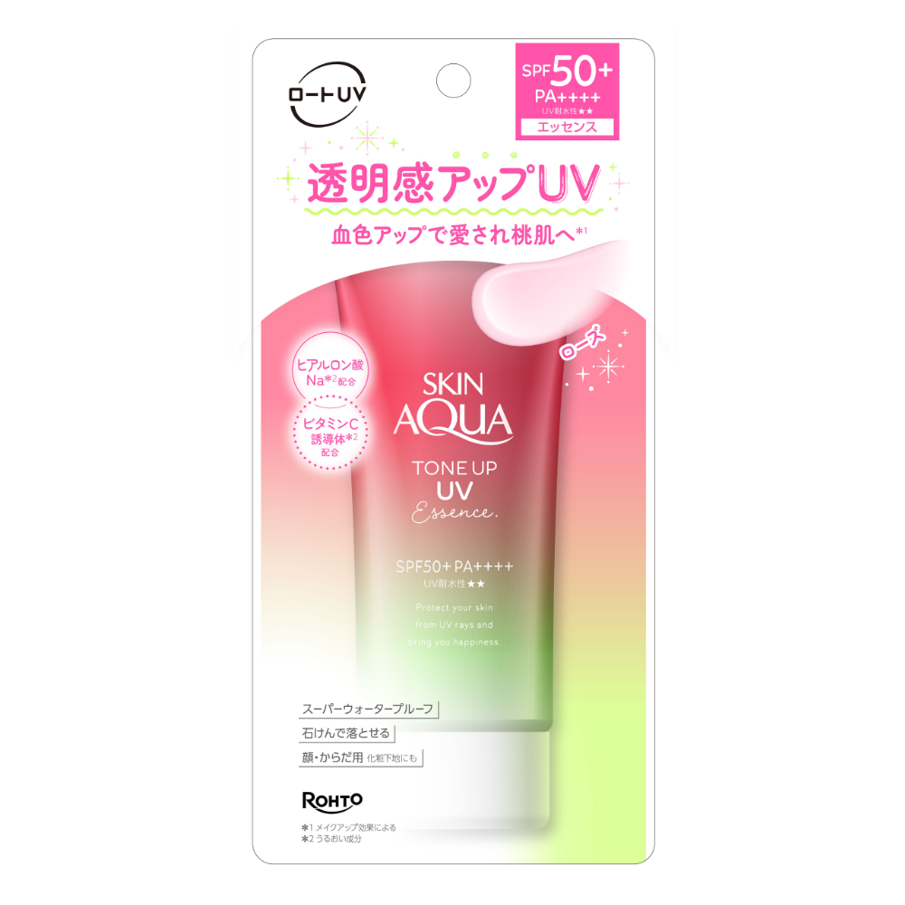 スキンアクア トーンアップUVエッセンス ローズ