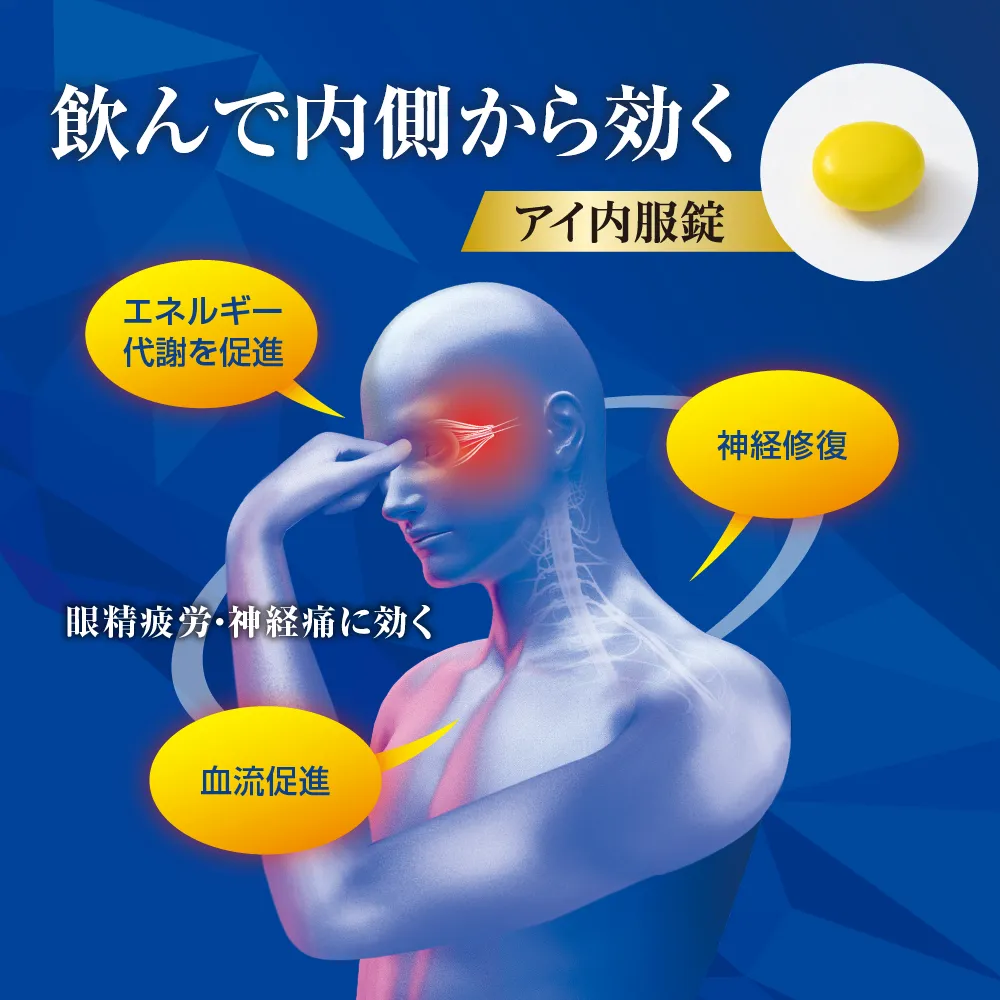 【第3類医薬品】Vロートプレミアム　アイ内服錠　80錠