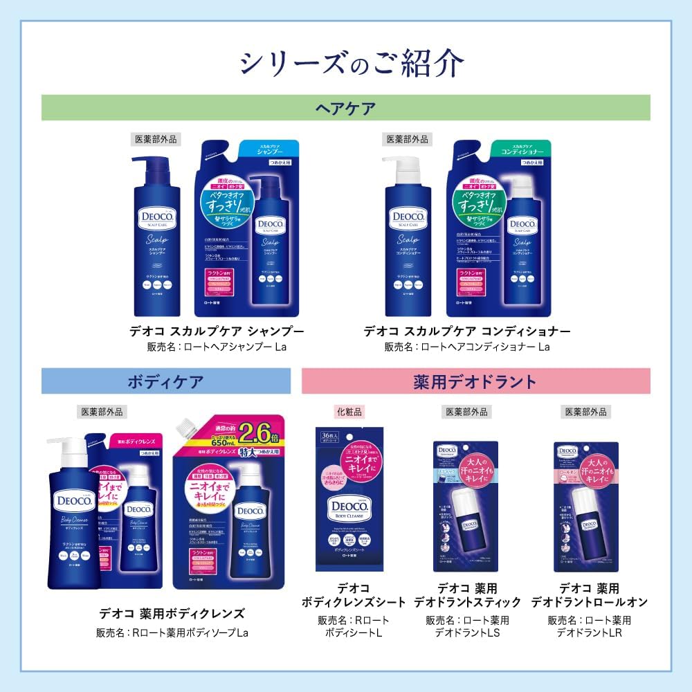 【医薬部外品】デオコ 薬用ボディクレンズ