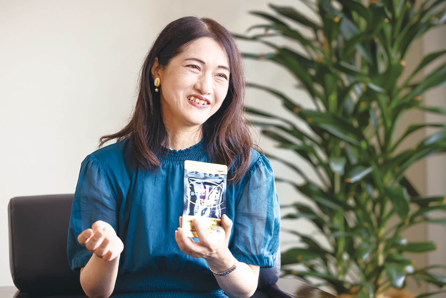 「目にも愛を注いであげないとね」という言葉が印象的でした。