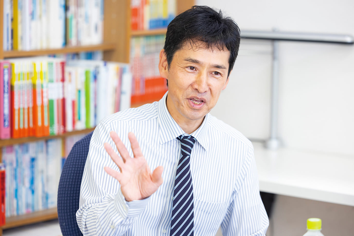 保護者リレーでも1番カッコ良い父親を目指したい、と高橋様。