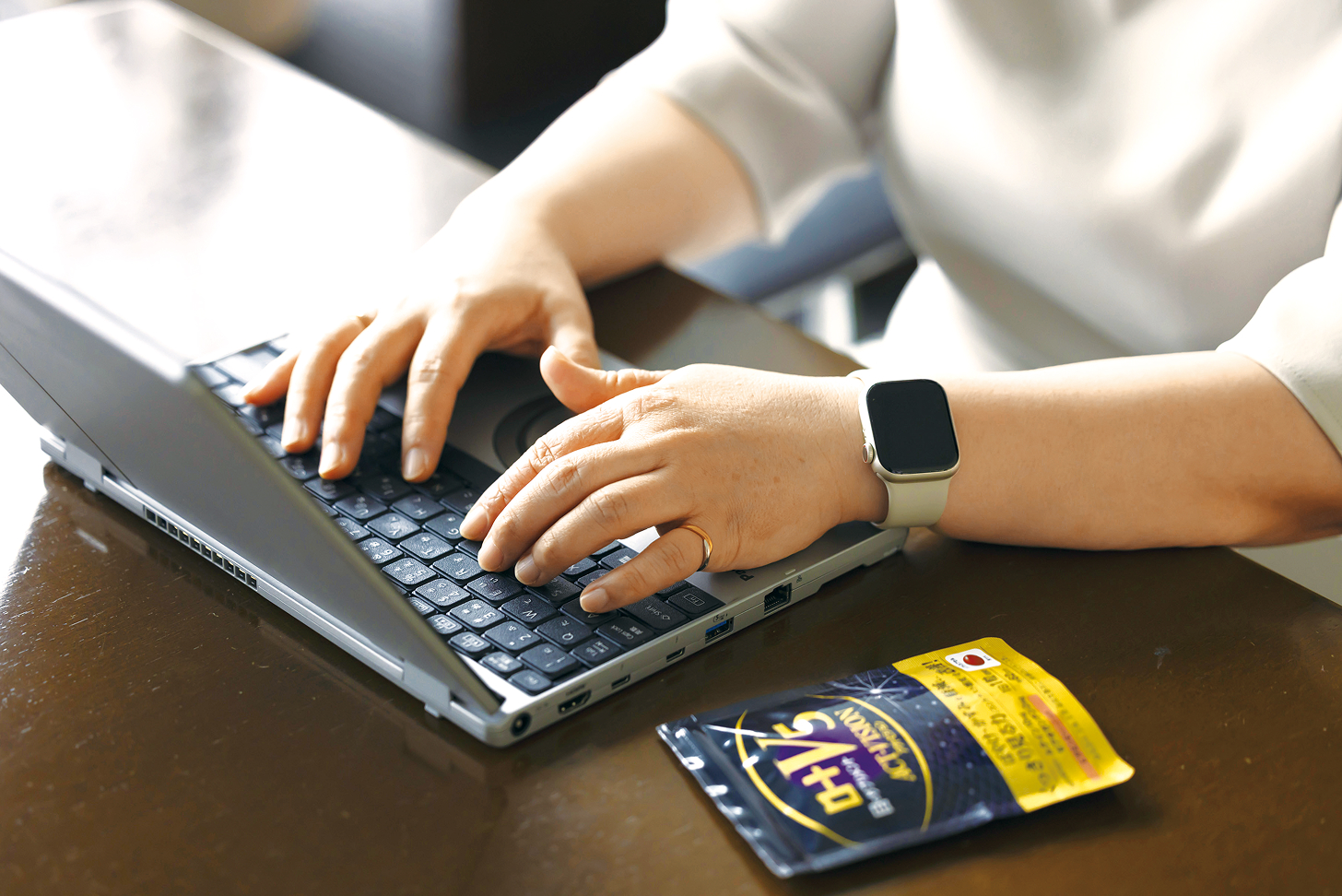 くっきり見えるとストレスが減って、仕事が楽になったそうです。