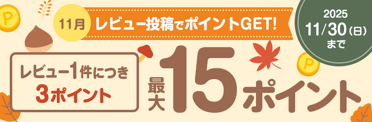 レビュー投稿キャンペーン